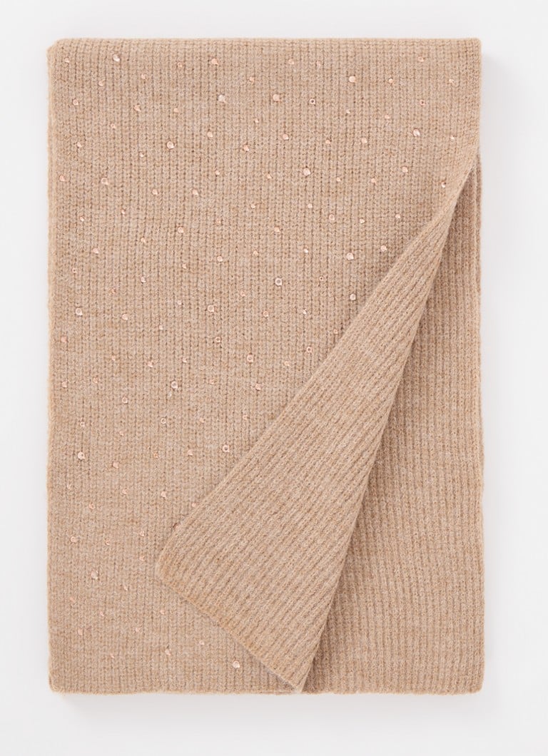 Sciarpa a coste GUESS con strass, 180 x 30 cm