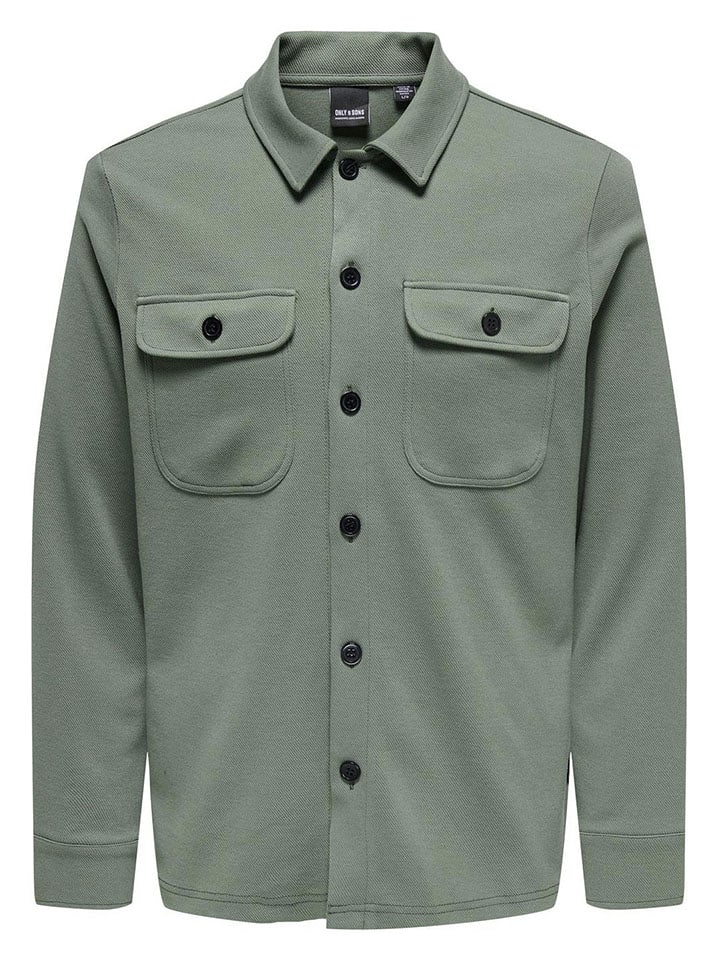 ONLY & SONS Hemd in Khaki günstig kaufen