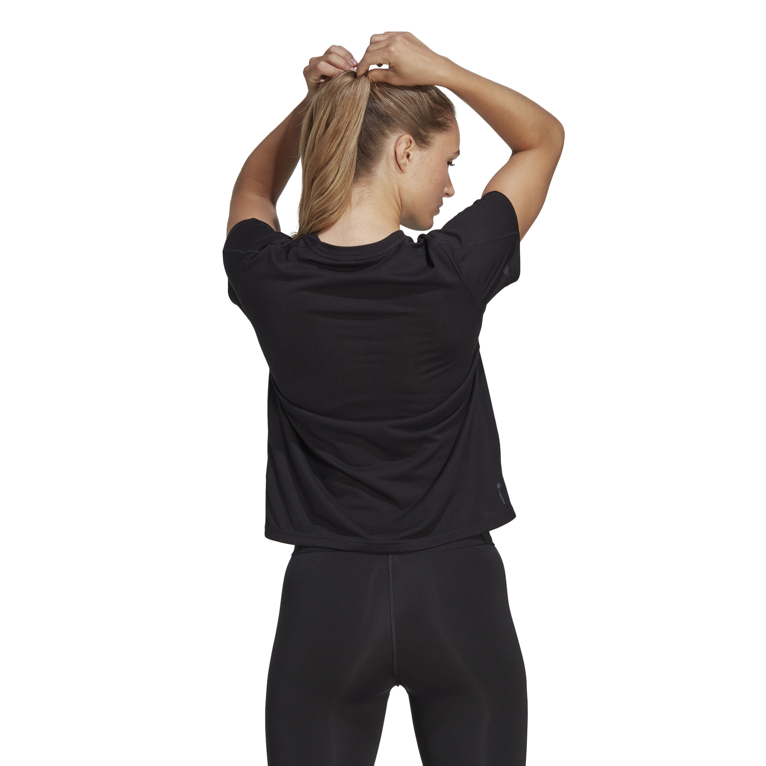 Training Essentials Crew T-Shirt Damen - Schwarz
