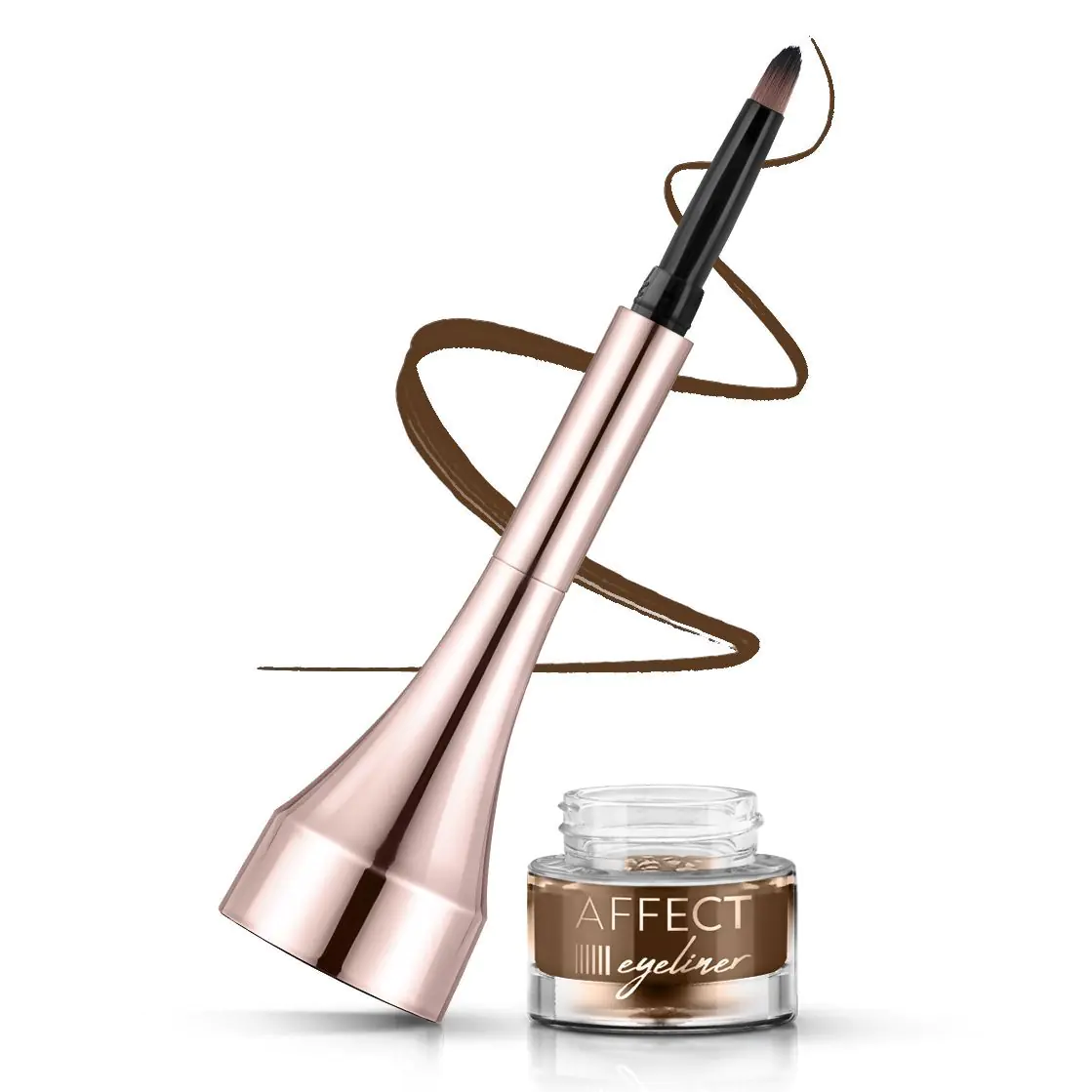 Affect Simple Lines Gel Eyeliner, Chokolade