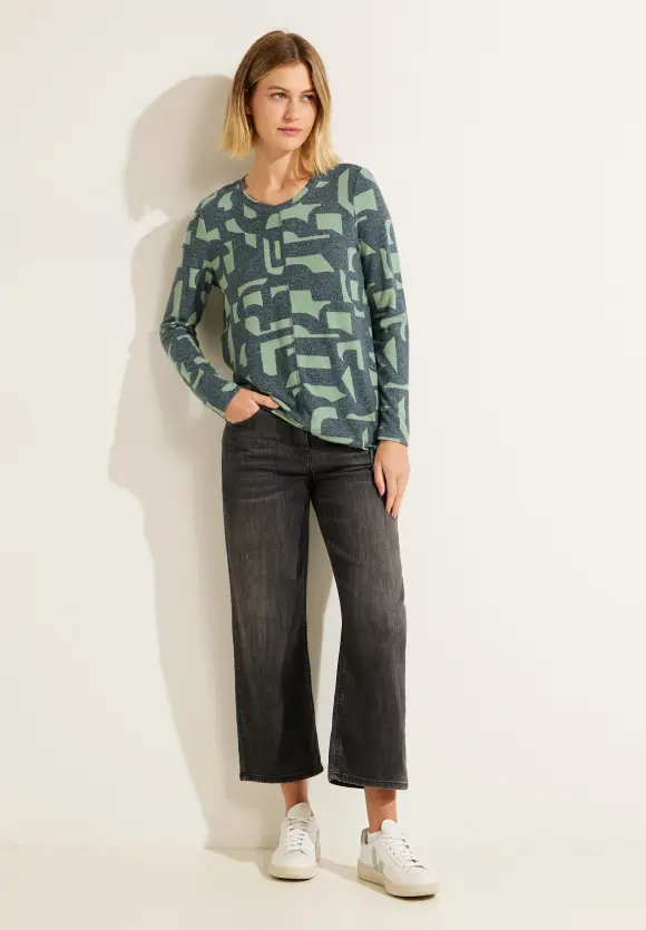 CECIL Shirt mit Letter Print