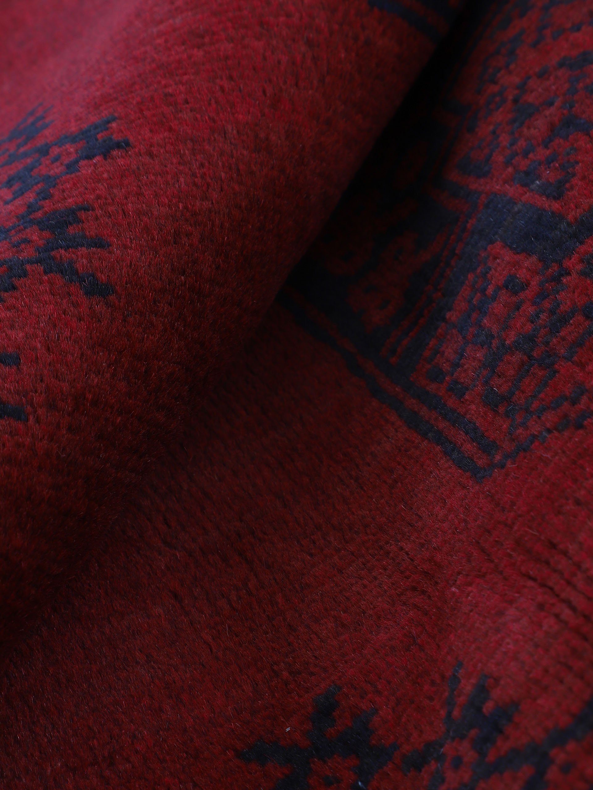 Orientteppich Afghan Akhche, Woven Arts, rechteckig, Höhe: 10 mm, handgeknüpft, reine Wolle für ein warmes Raumklima