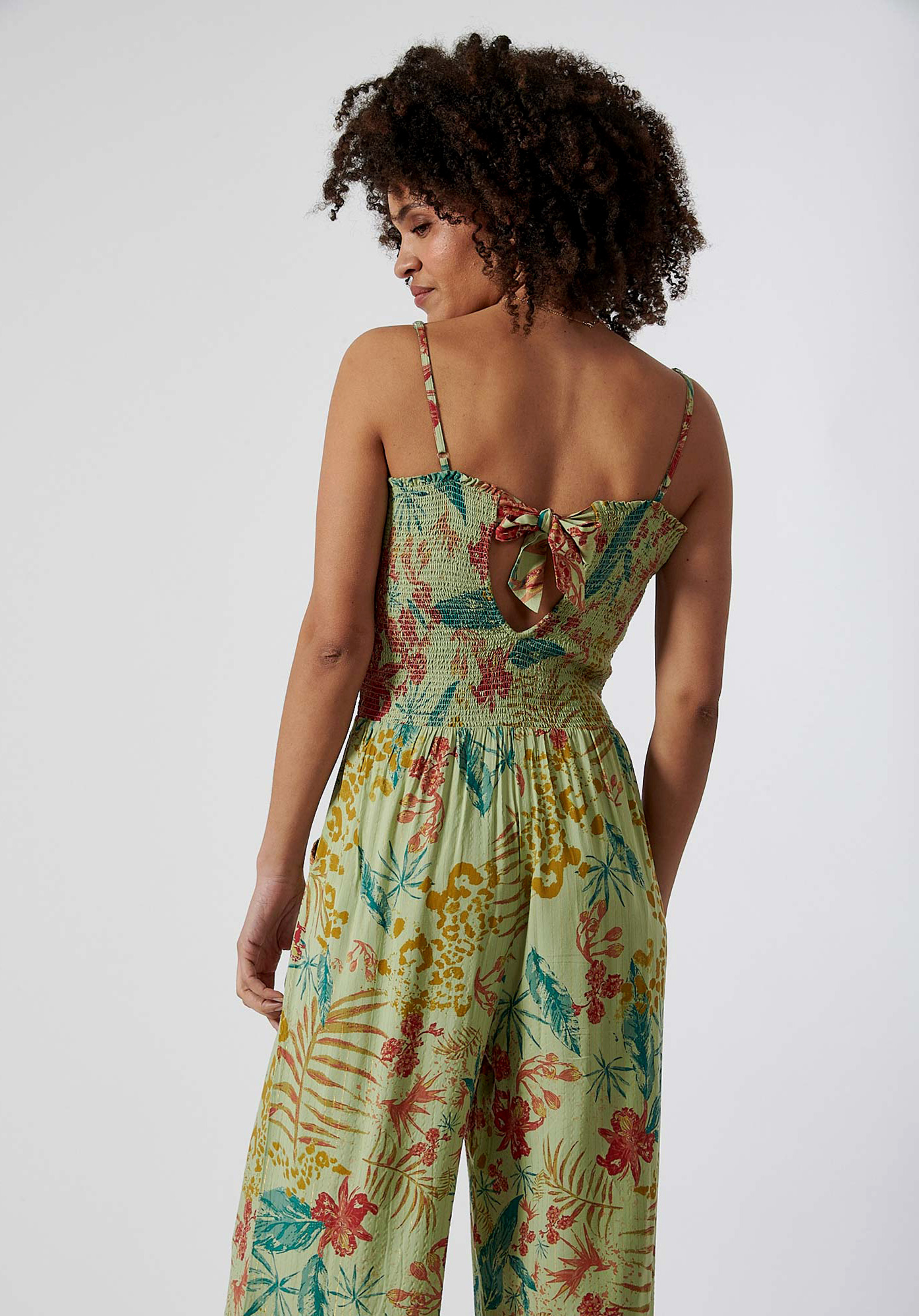 CEDRA  Combinaison fleurie femme