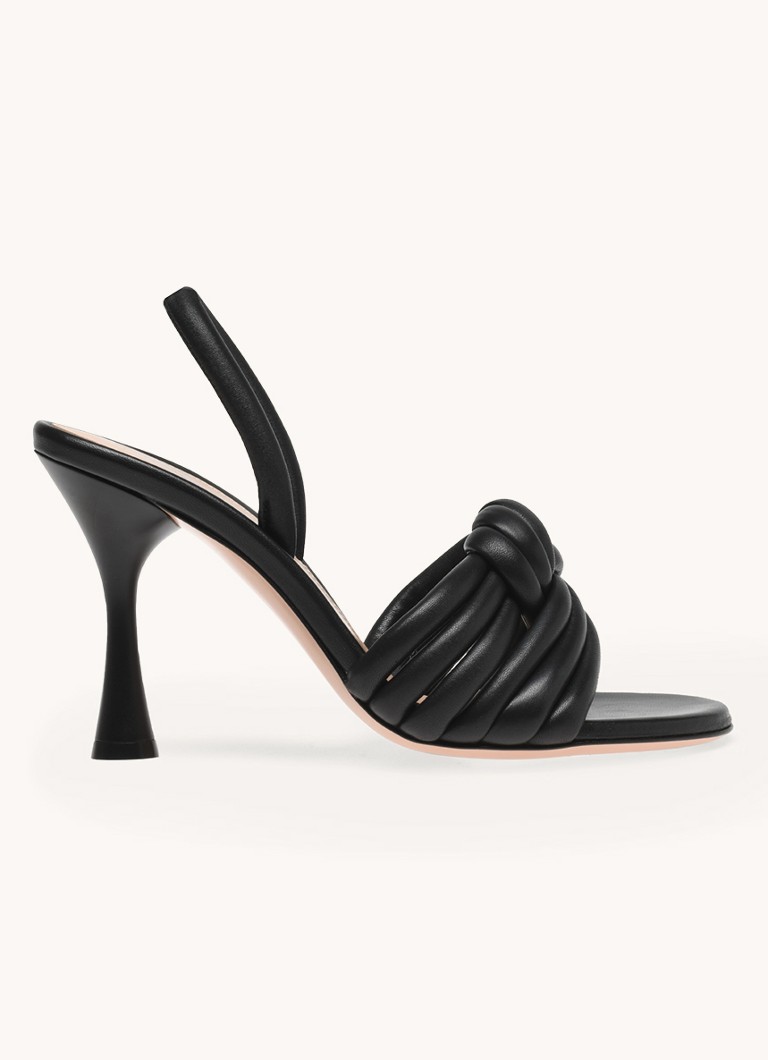 Gianvito Rossi Ottavia jēra ādas sandales