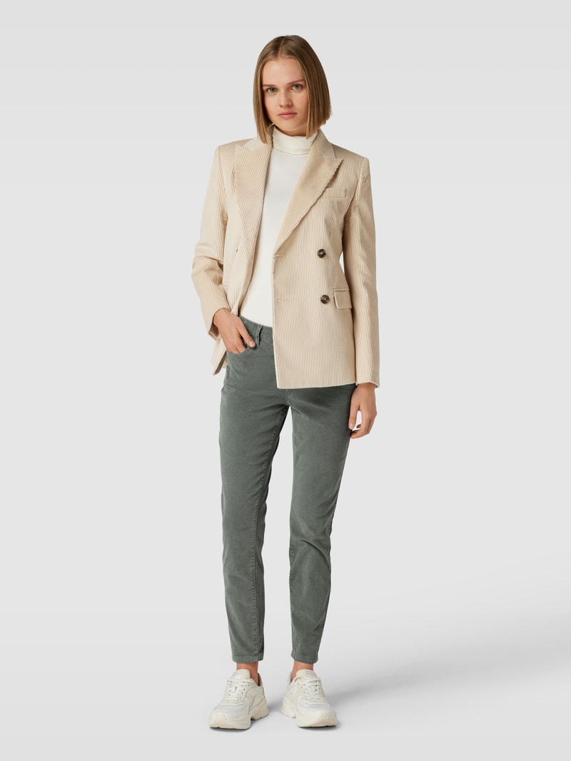 Skinny Fit Cordhose Modell 'Evita' in schilf