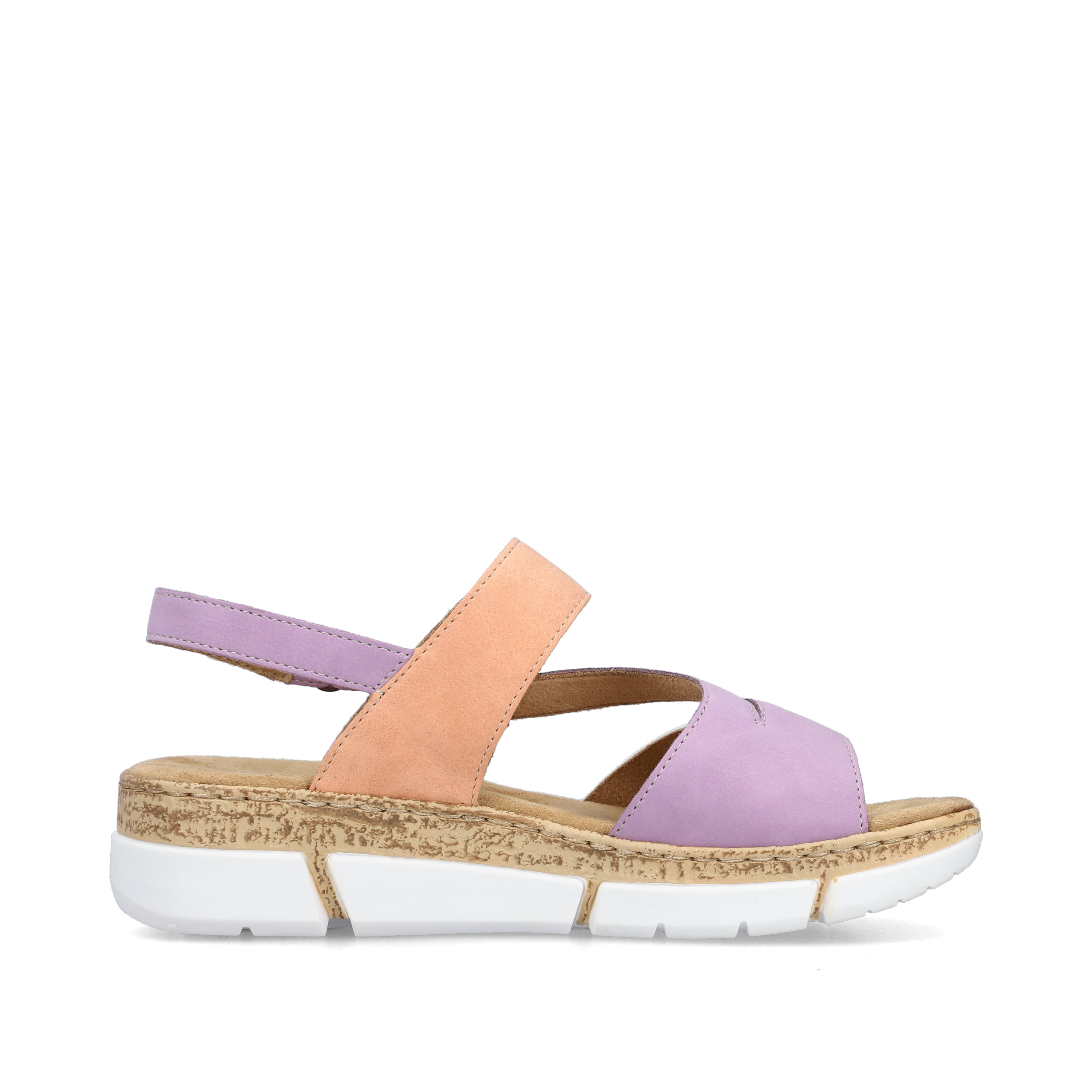Rieker Damen Riemchensandalen hellbeige
