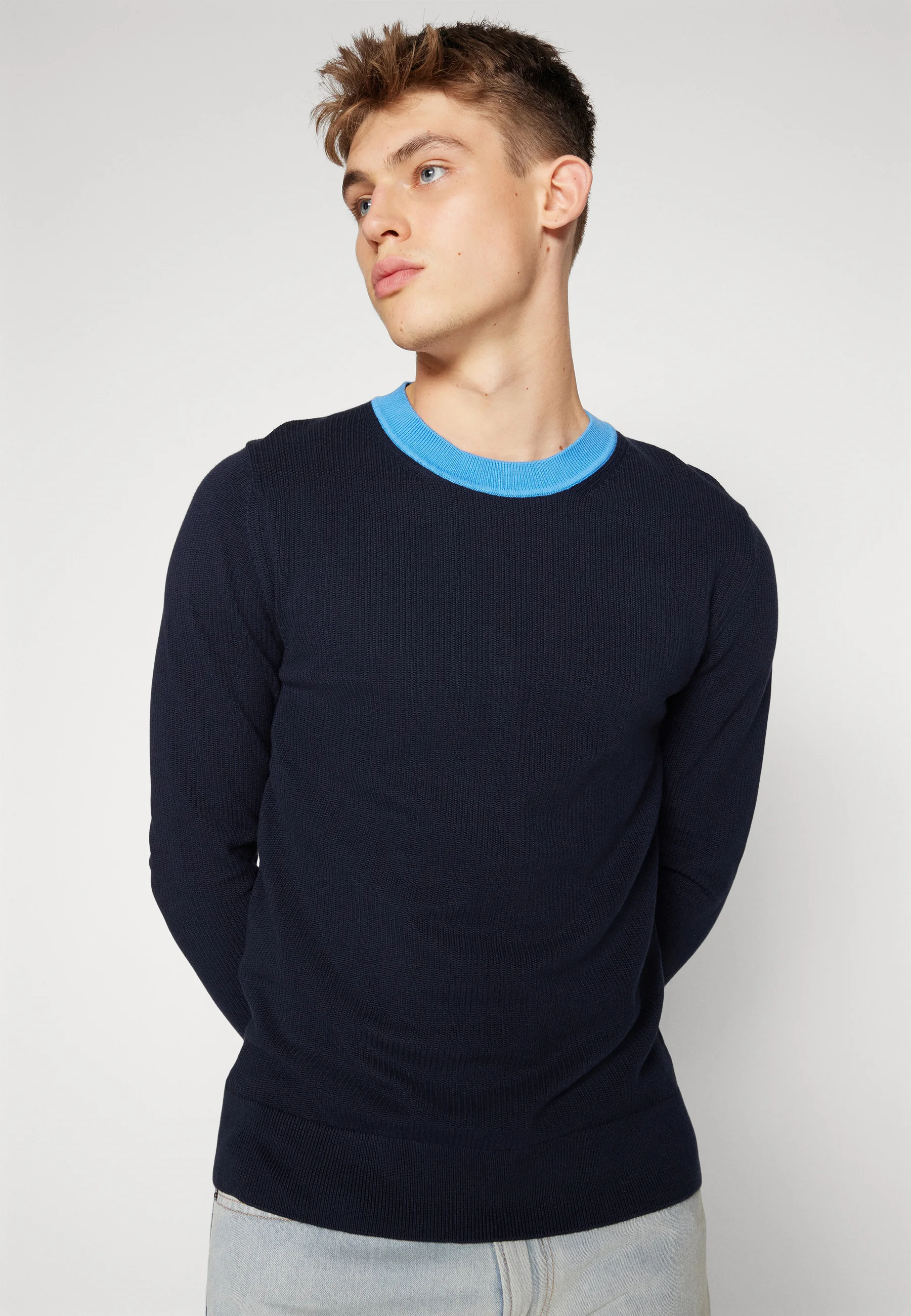 Tommy Hilfiger CHAIN RIDGE C NECK - Suéter