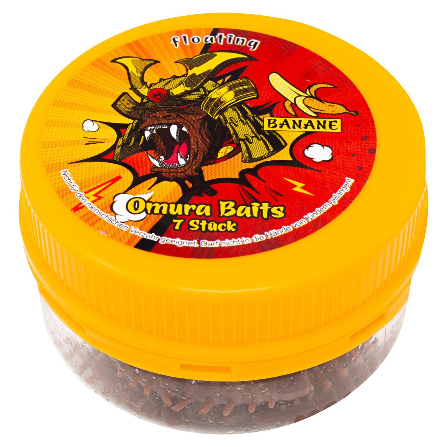 FTM Gummimaden Omura Baits Okto (dunkelbraun)