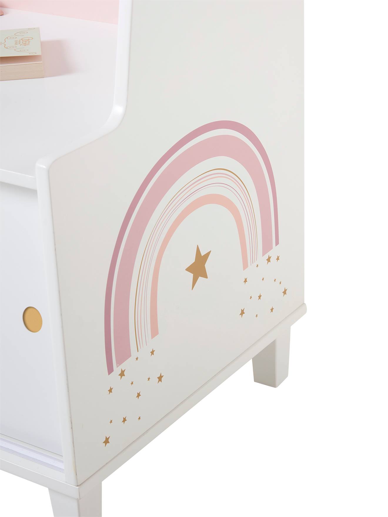 Vertbaudet Kinder Bücherregal MAKE A WISH - weiß