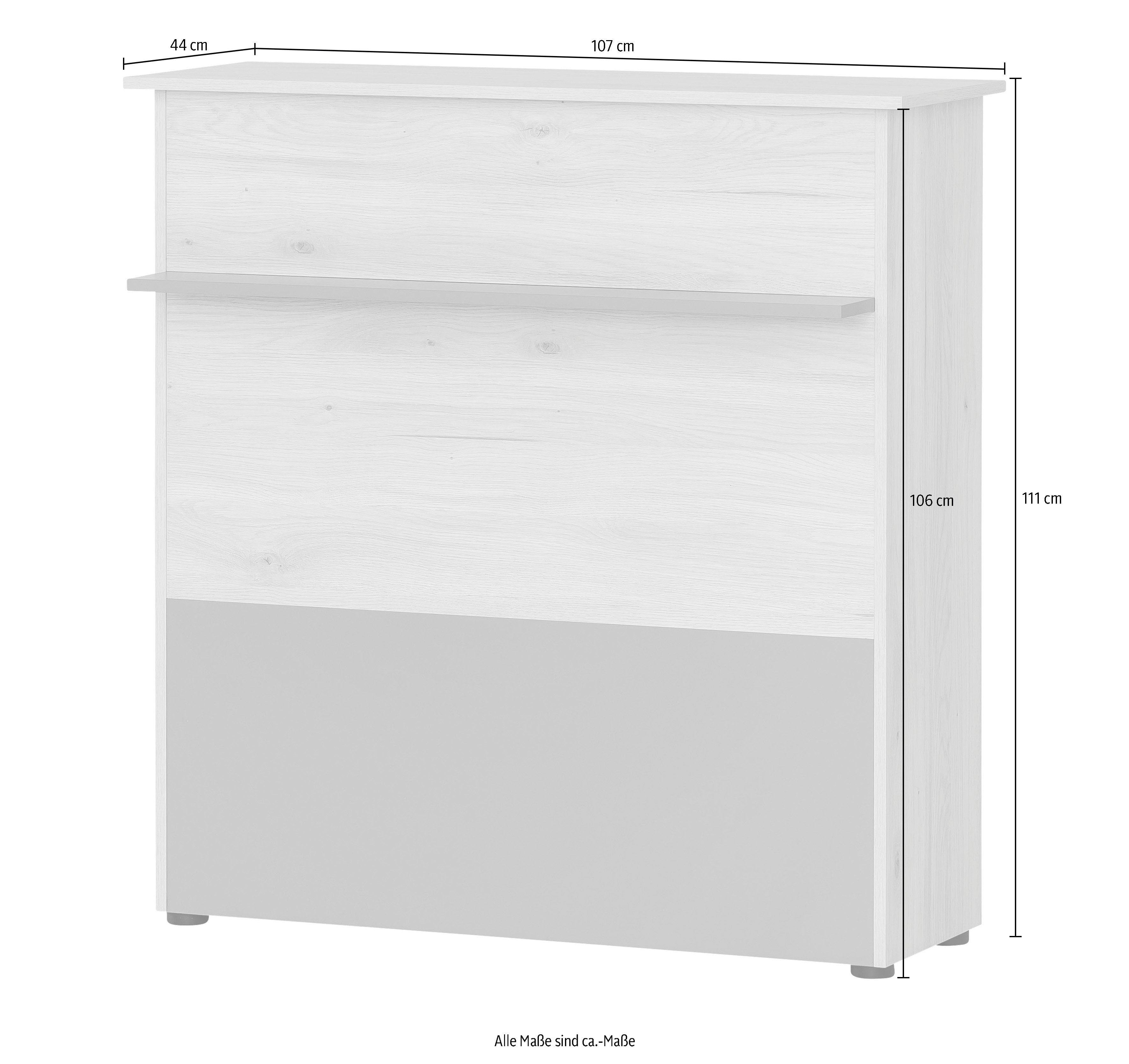 Schildmeyer Tresentisch Serie 400, Breite 107 cm, Empfangstheke, Empfangstisch