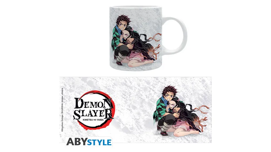 DEMON SLAYER - Tasse - 320 ml - Tanjiro & Nezuko - subli - Matte x2