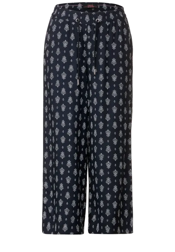 CECIL Casual Fit Hose mit Print