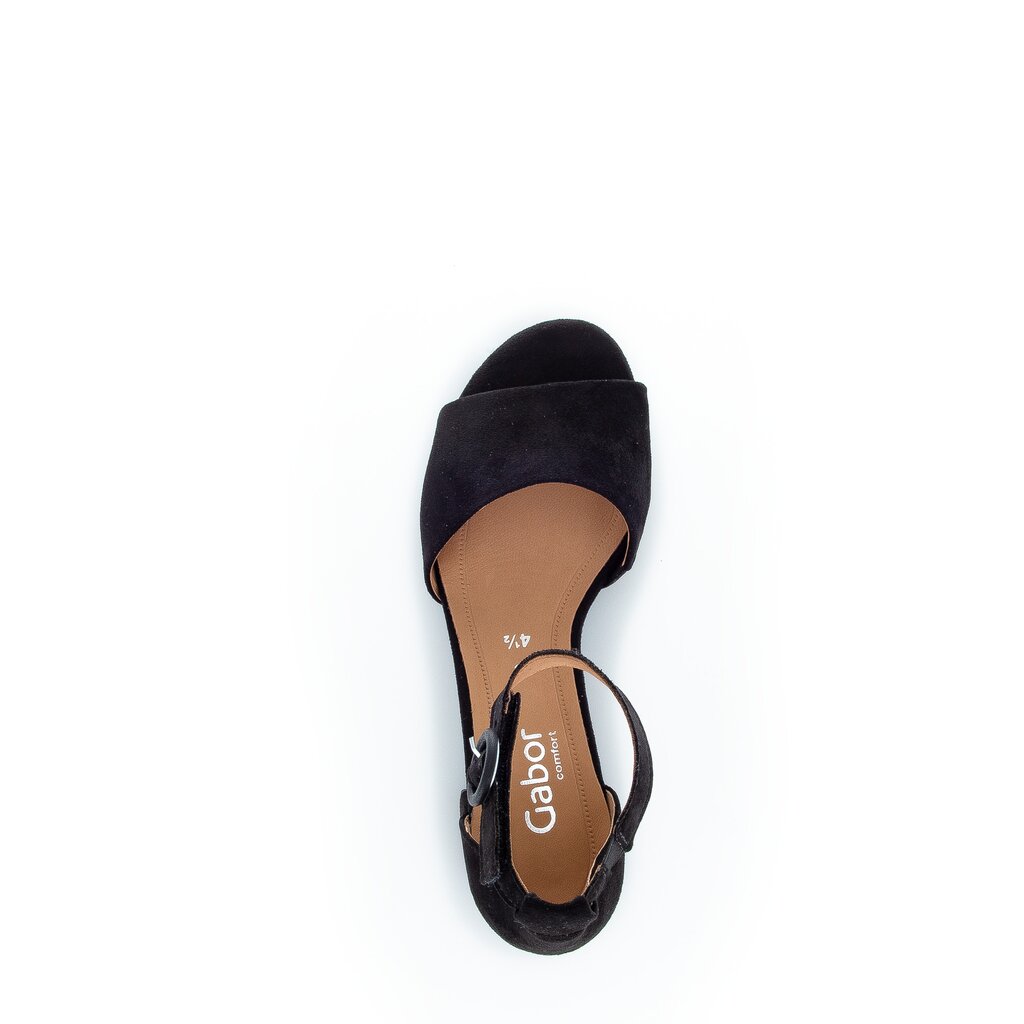 Gabor comfort Riemchensandale schwarz