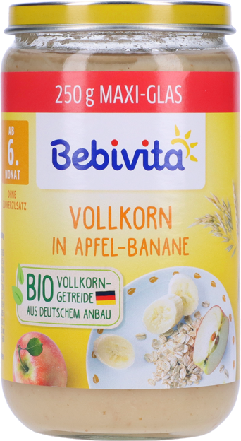 Bebivita Bio Frucht & Getreide Vollkorn mit Apfelstückchen
