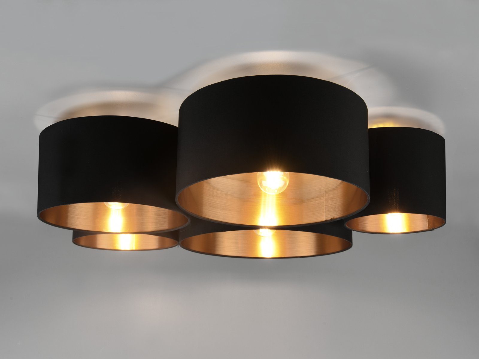 meineWunschleuchte Deckenleuchte, ohne Leuchtmittel, groß-e Designer-lampen über-n Esstisch-lampe Treppenhaus, Breite 90cm