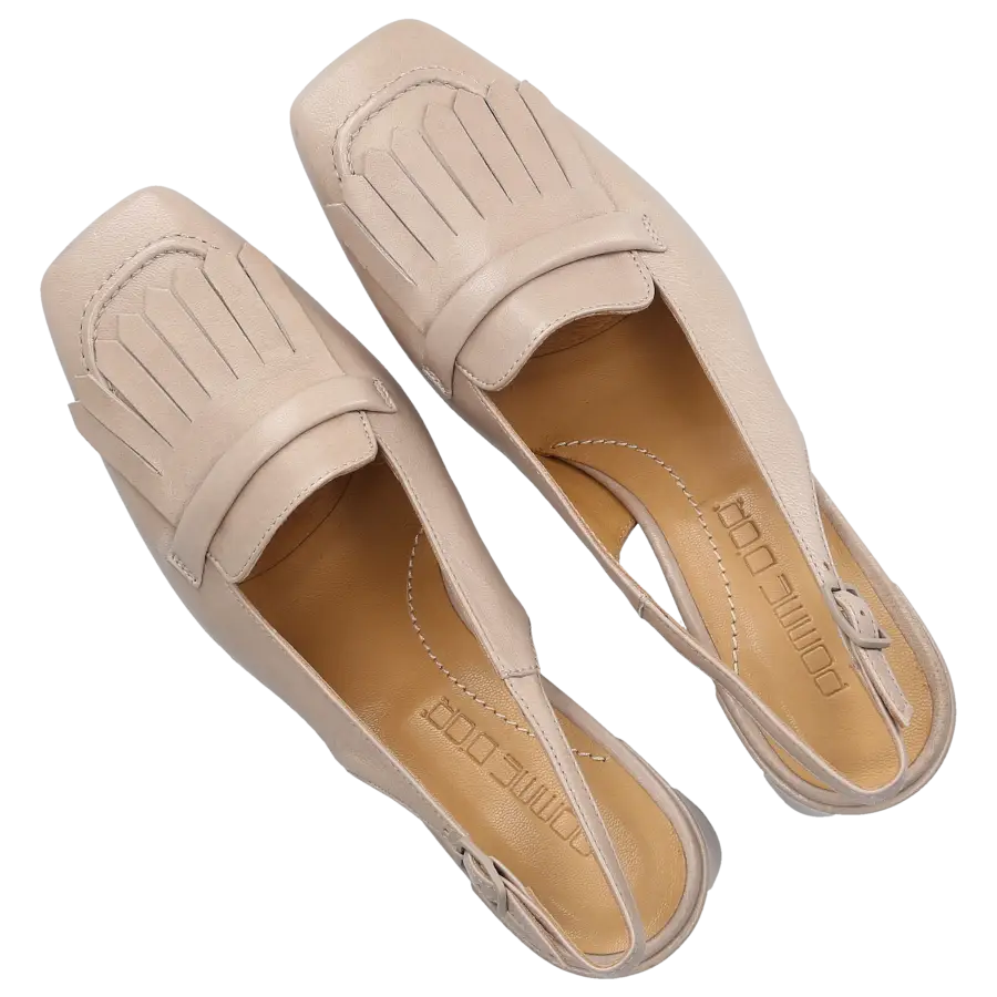 Pomme D`OR - Slingpumps 6065 Kalbsleder - grau
