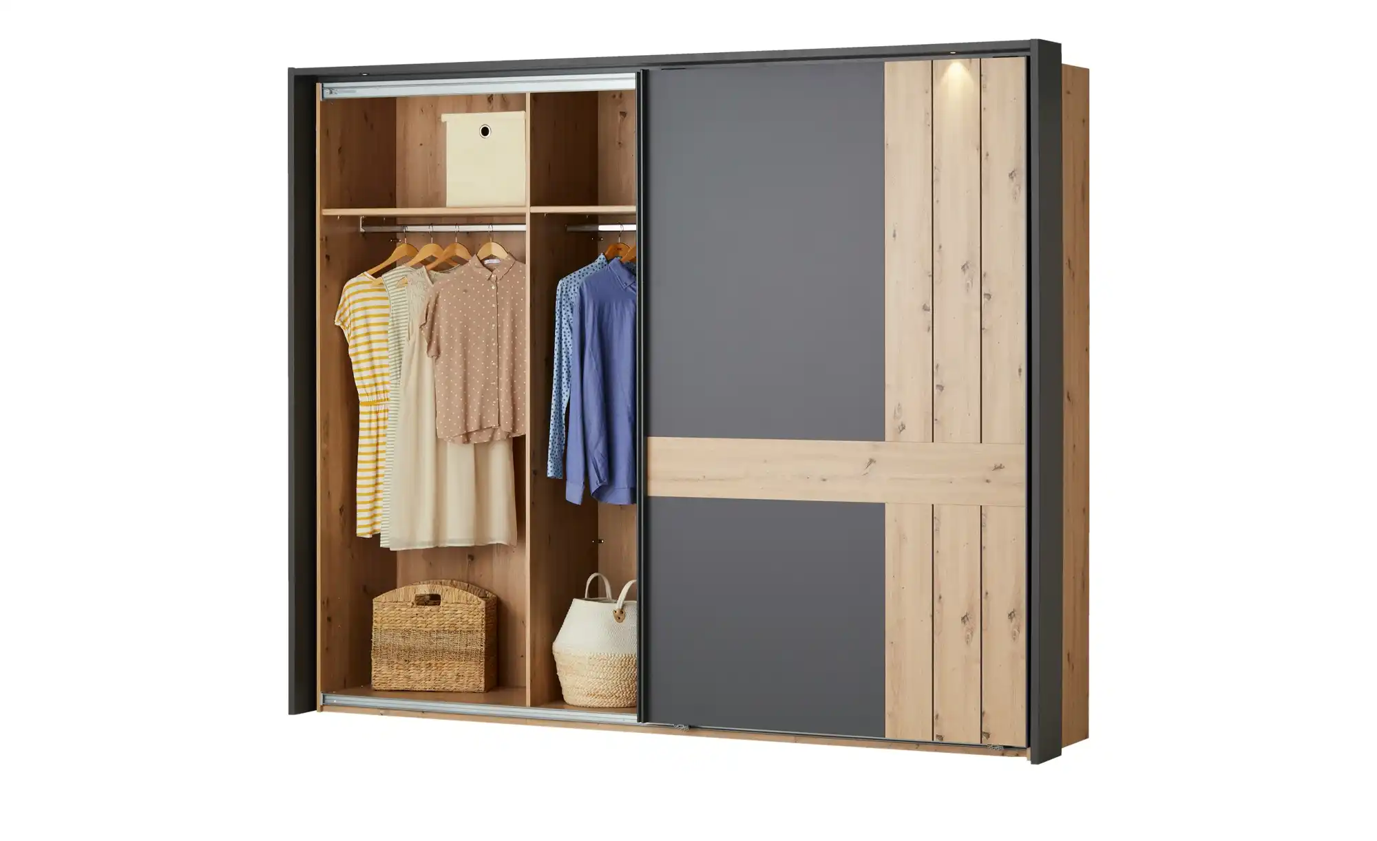 Primo Schwebetürenschrank, 2-türig Zumar