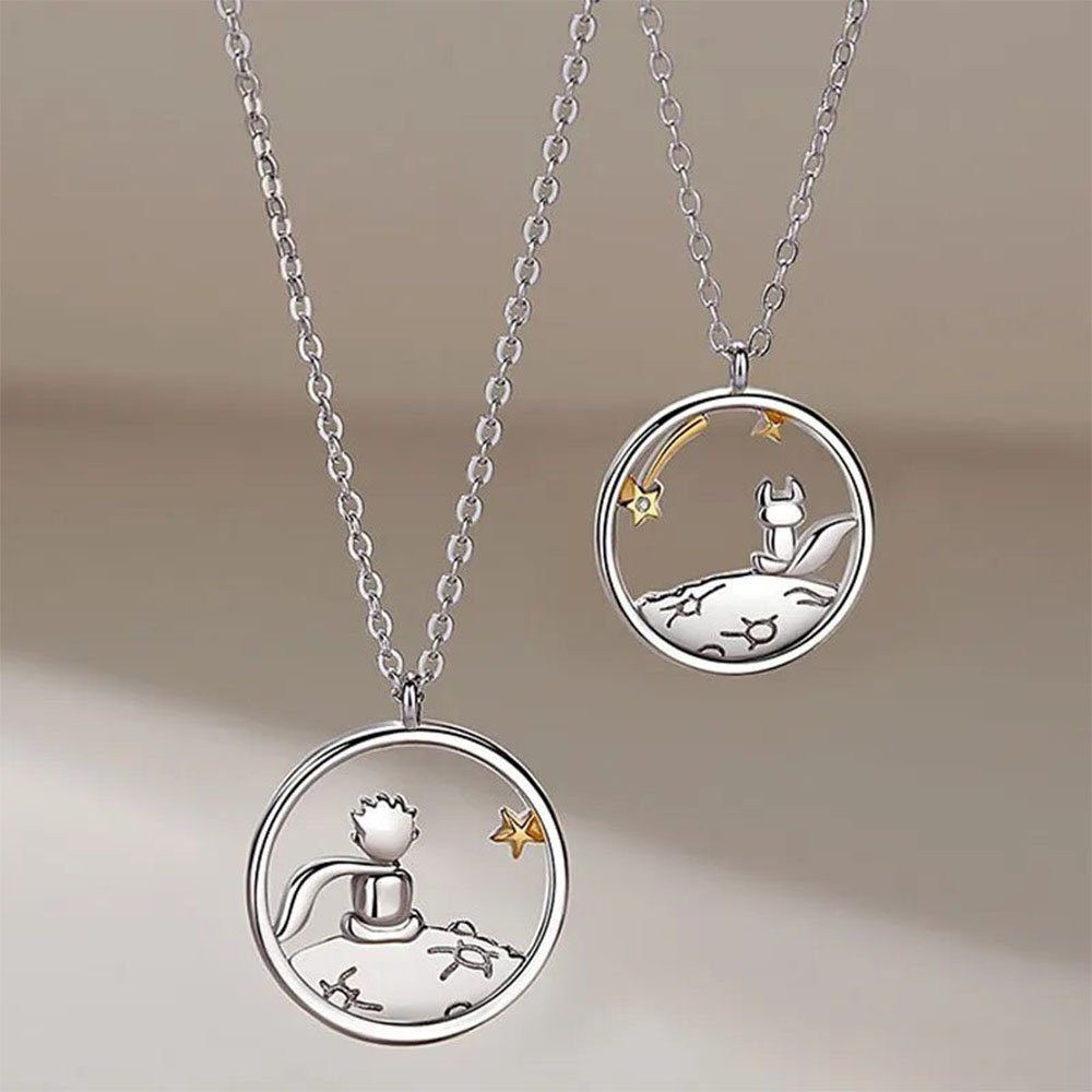 LENBEST Anhänger Fashion Little Prince und Little Fox Anhänger (2 Stück), 2-tlg.