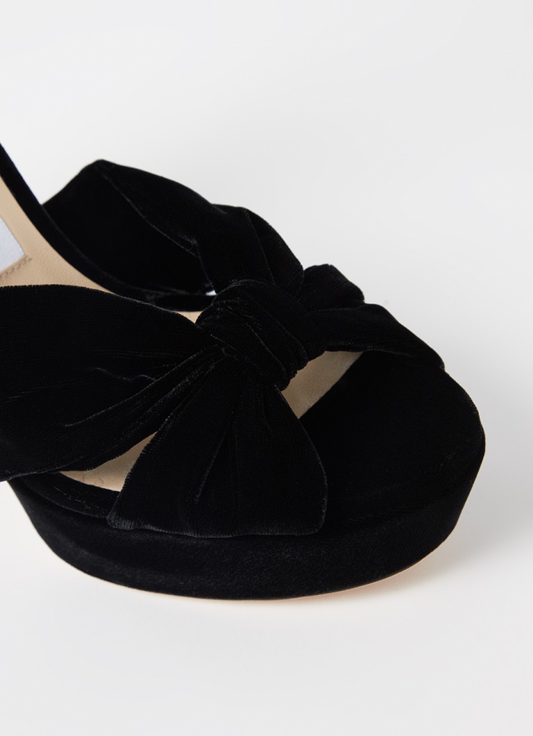 Jimmy Choo Heloise -samettisandaalit