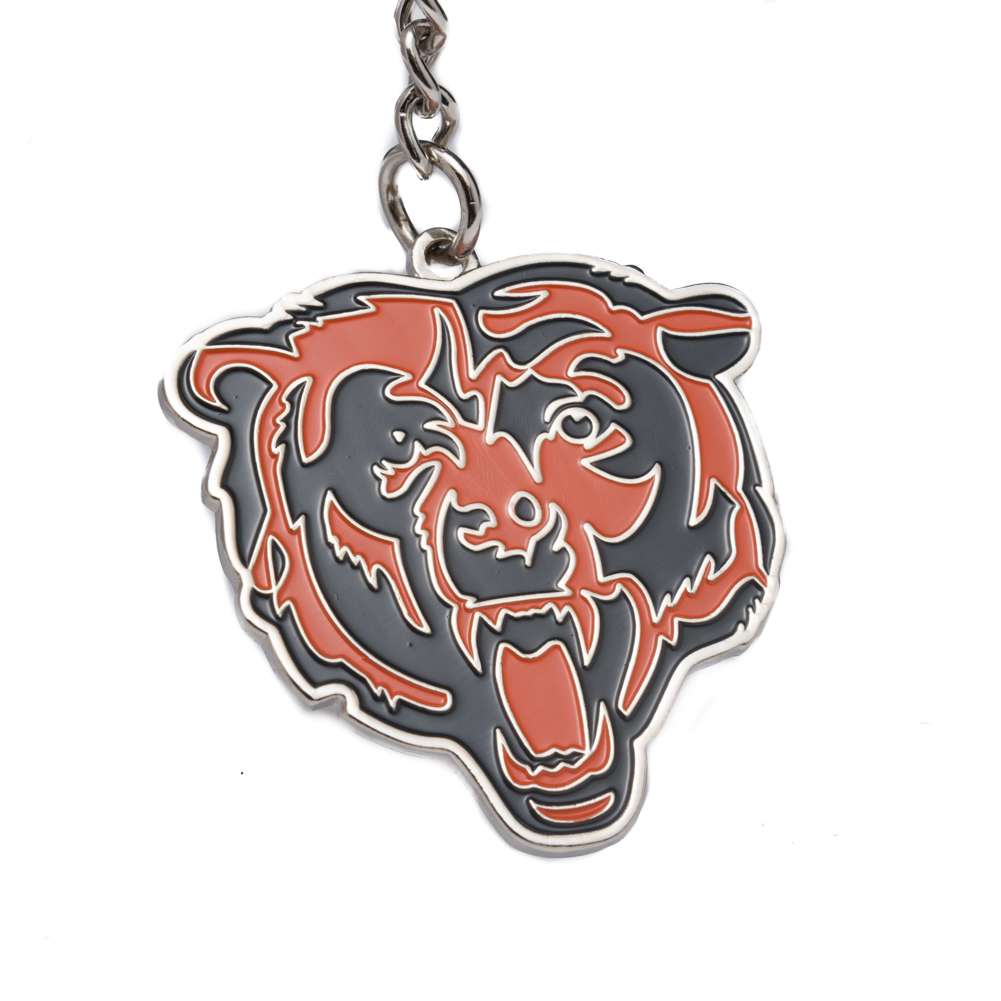 Chicago Bears NFL Wappen Schlüsselanhänger KYRNFCRSCB