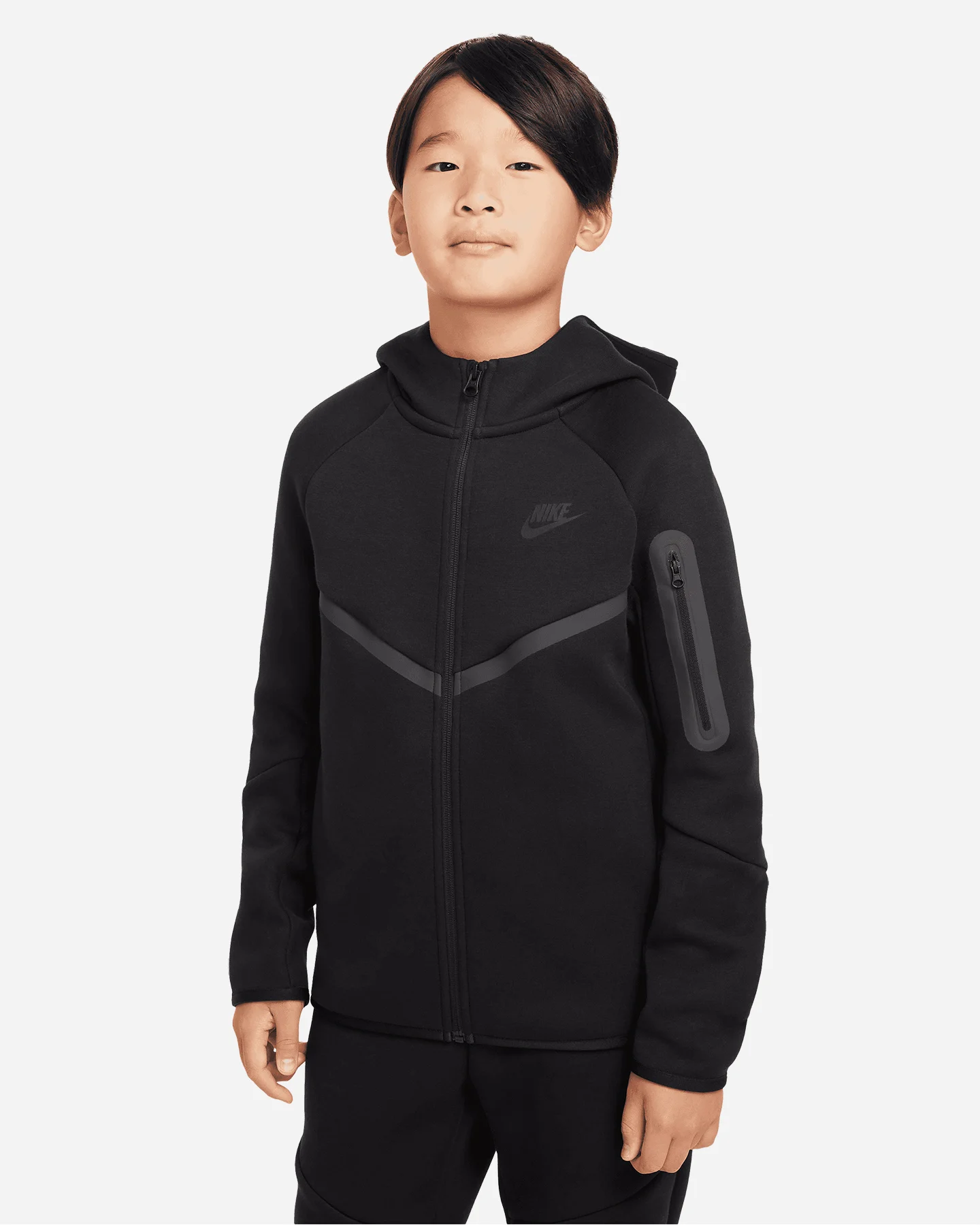 Felpa Nike Tech Fleece 2 Jr HV5867-010