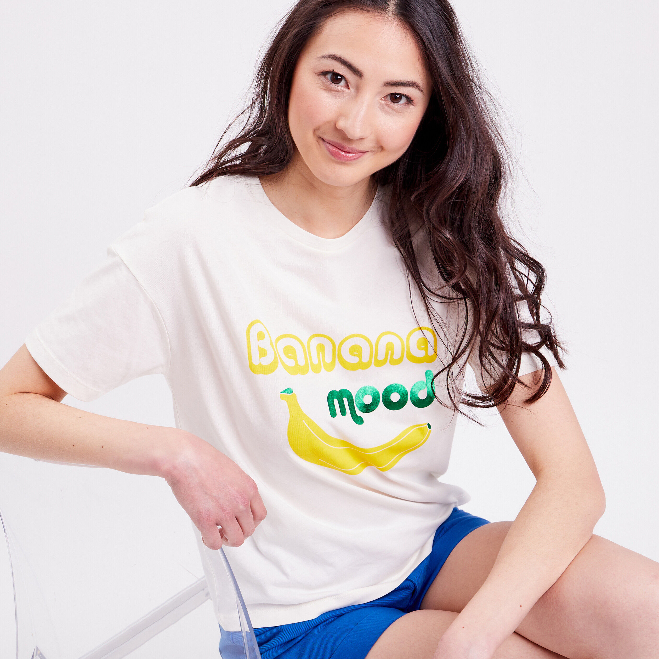 T-shirt manches courtes ecru femme | Cache Cache