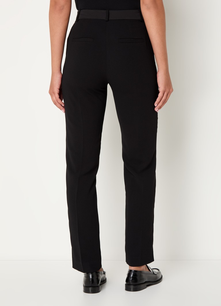 Pantaloni cu talie înaltă și buzunare laterale, de la Claudie Pierlot Parfum.