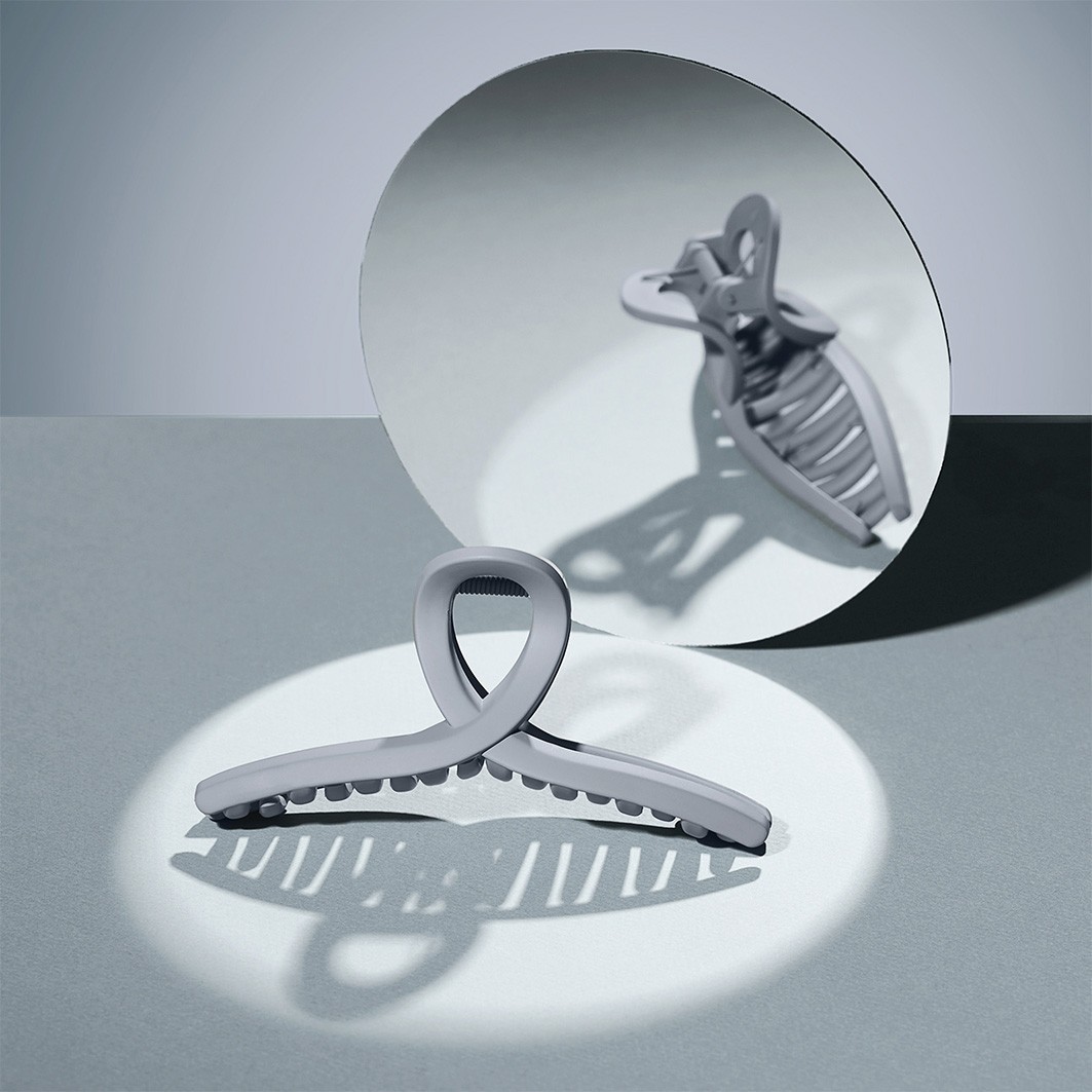 Slate French Twist Claw Clip