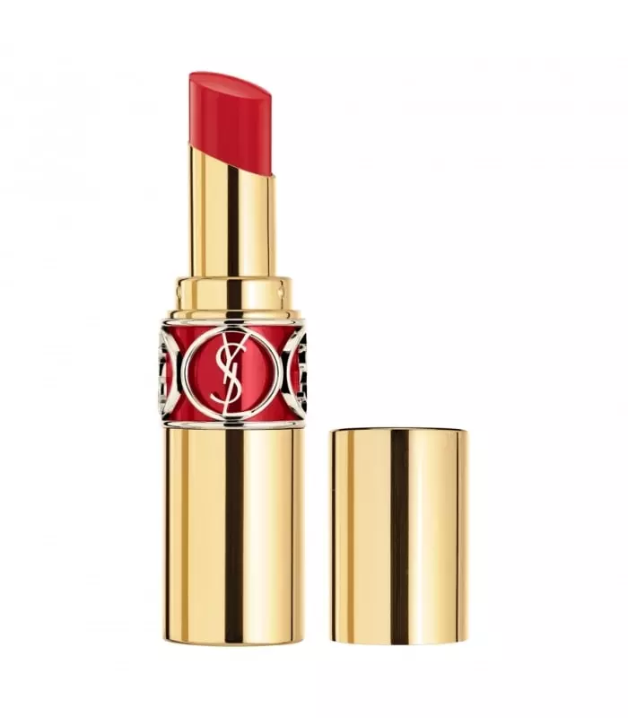 ROUGE VOLUPTÉ SHINE  Une brillance à porter. Des couleurs fraîches