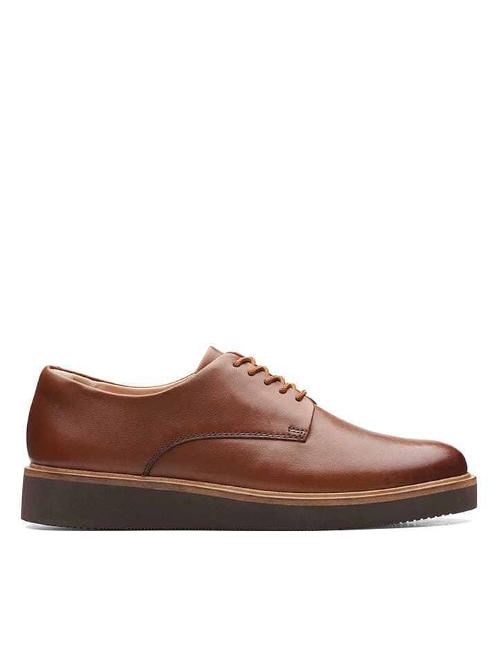 Clarks Leder-Schnürschuhe 