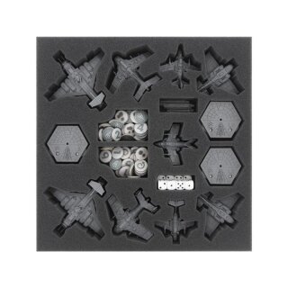 Schaumstoff-Set für Aeronautica Imperialis: Wings of Vengeance Brettspielbox