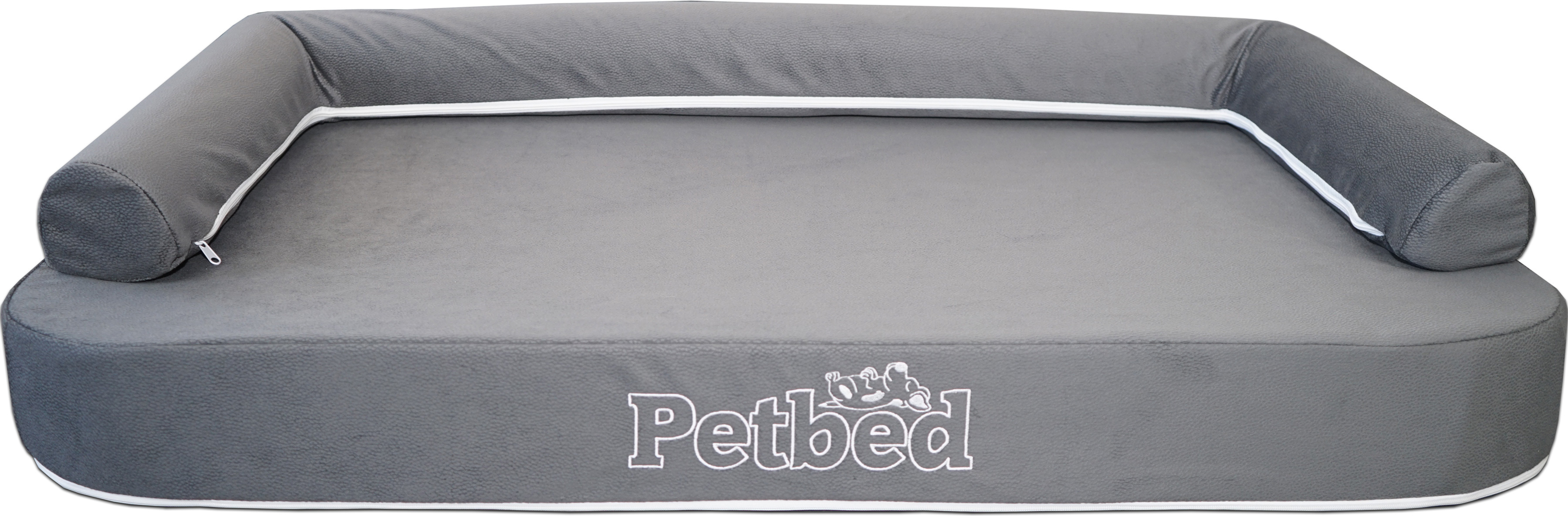 Petbed Hundebetten Petbed Wasserbett 120x70cm anthrazit