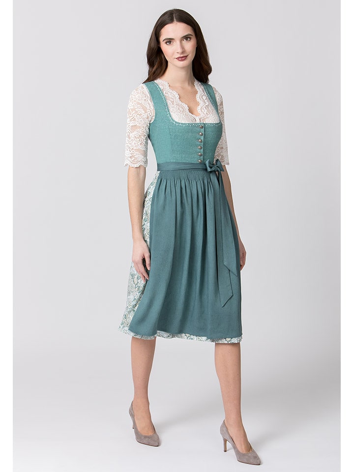 Stockerpoint Dirndl ''Michelle'' in Türkis günstig kaufen