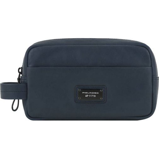 Piquadro Harper Kulturbeutel Leder 23 cm