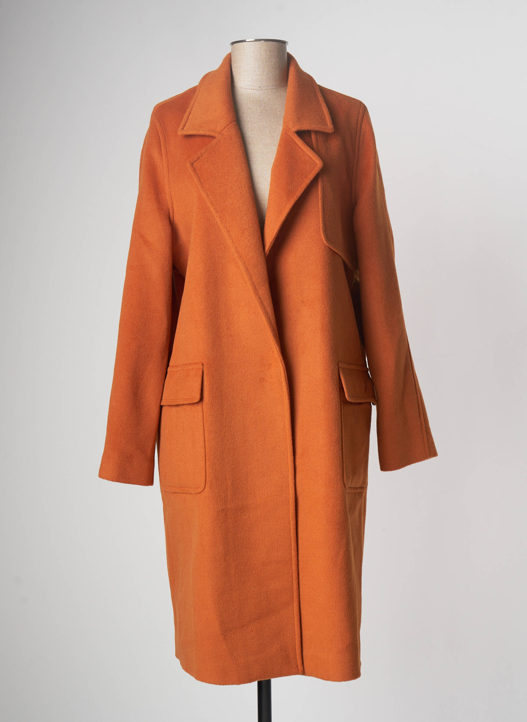 Lola Espeleta Manteaux Longs Femme couleur orange