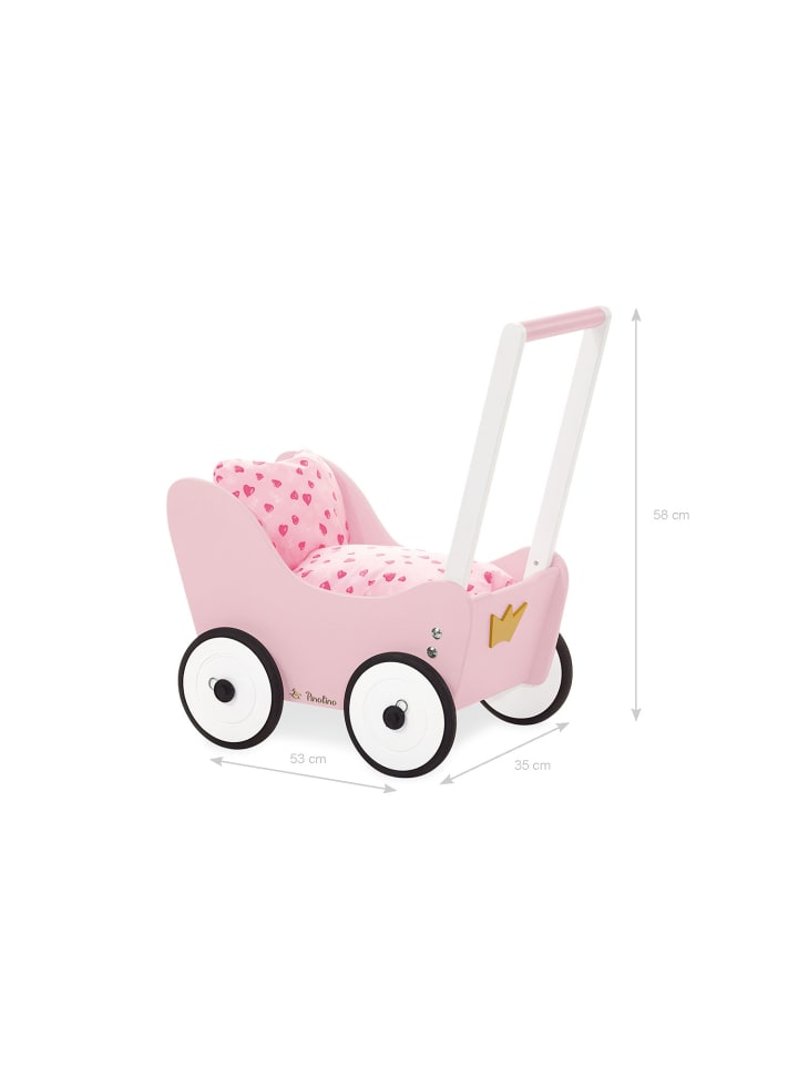 Pinolino Puppenwagen 'Prinzessin Lea“ in rosa günstig kaufen onesize