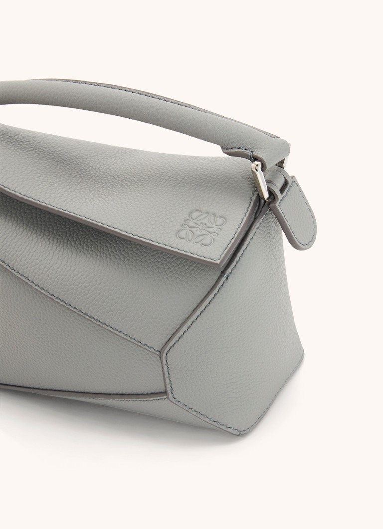 LOEWE Puzzle Edge -minikäsilaukku vasikannahkaa