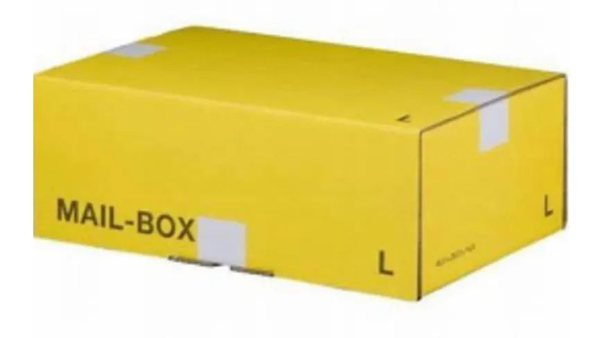 Versandbox gelb L gelb