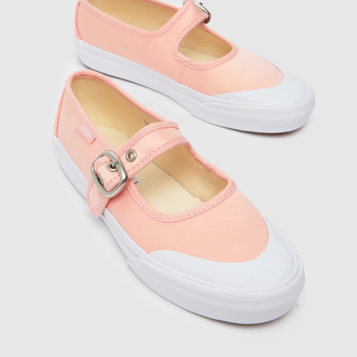 Dívčí dětské boty Vans světle růžové Mary Jane
