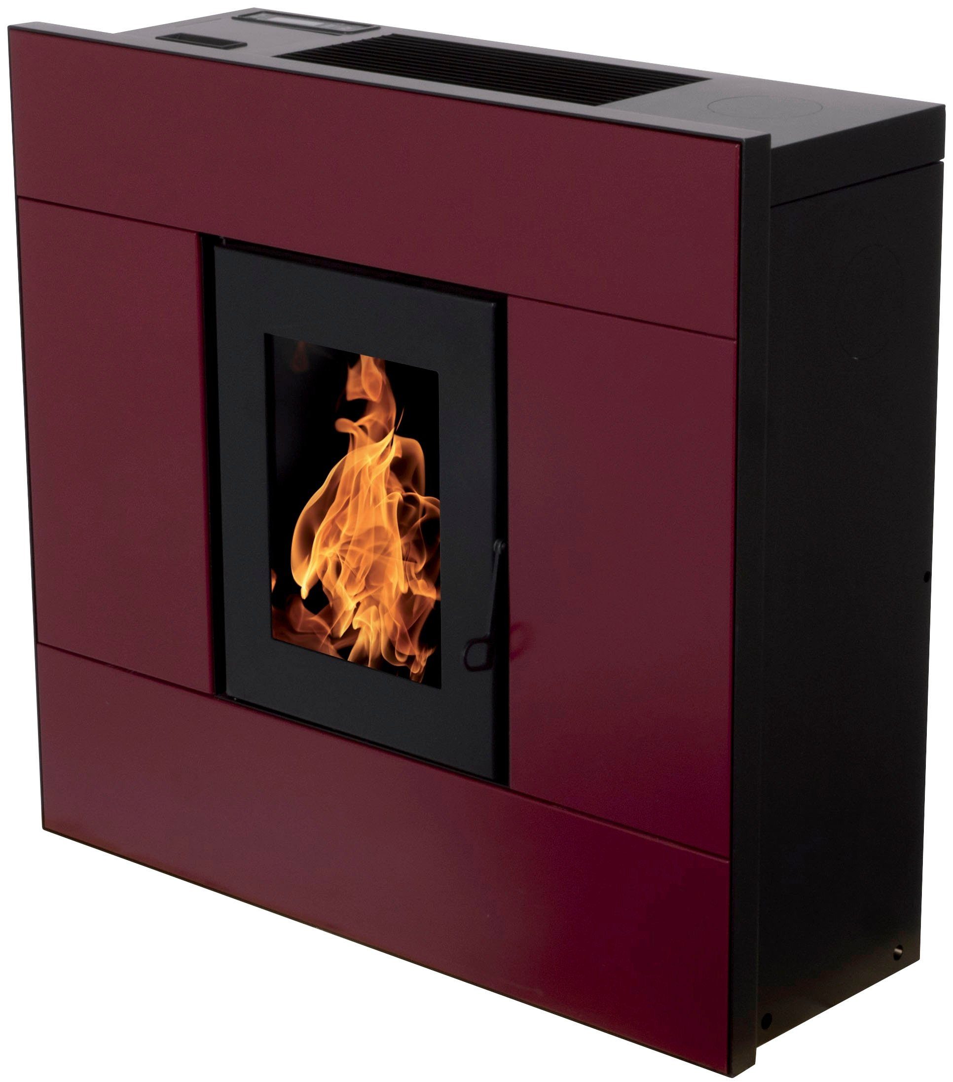 interstoves Pelletofen Scarlett 9, 8 kW, Zeitbrand, (1-tlg), ideal für den Flur, slim Pelletofen