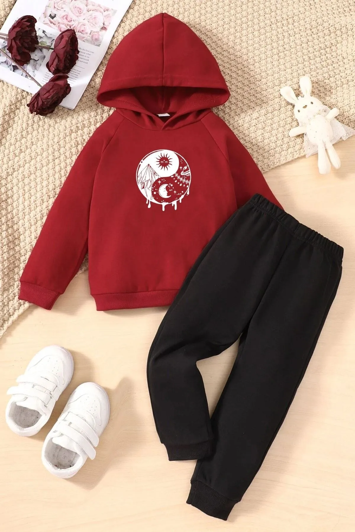uyguntarz  Yin-Yang-Trainingsanzug für Kinder