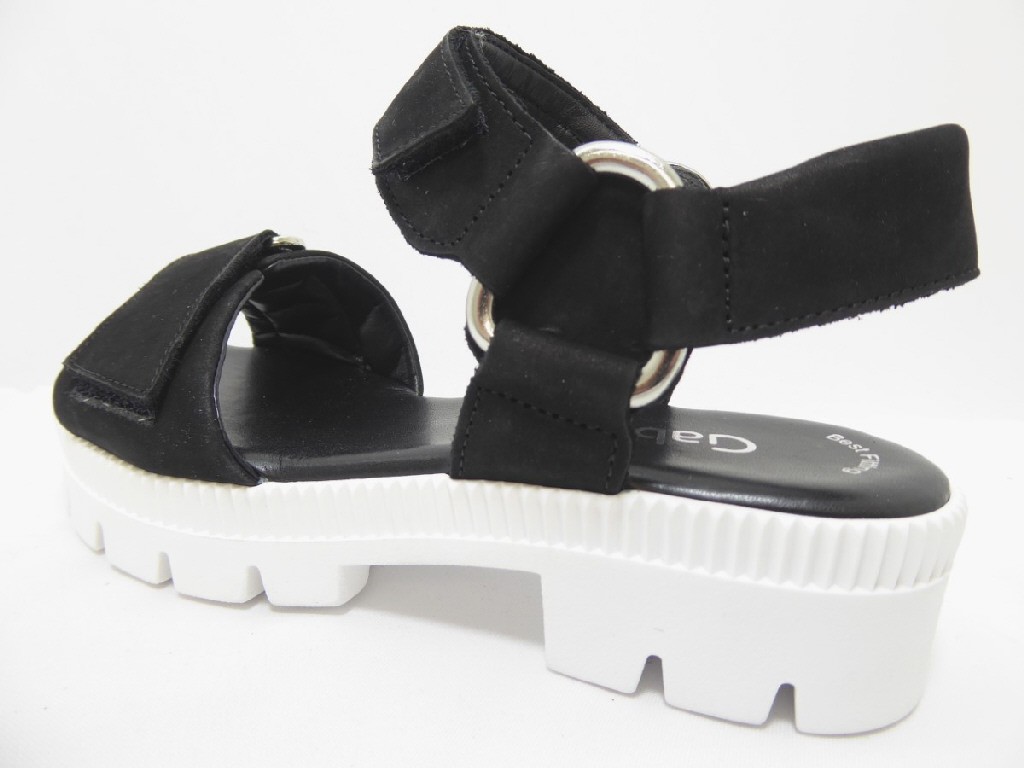 GABOR Klassische Sandalen schwarz