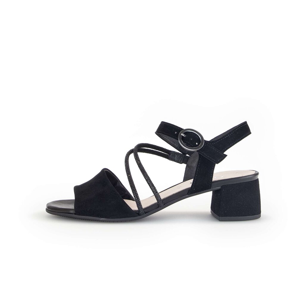 Gabor fashion Riemchensandale schwarz