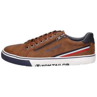 Tom Tailor Sneaker in braun