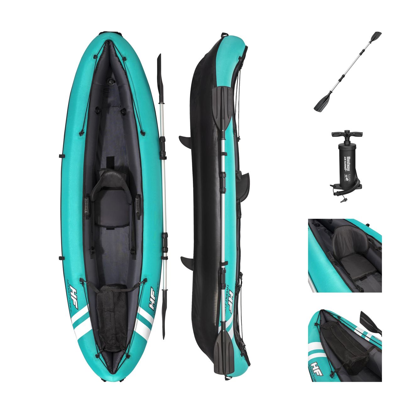 Bestway Hydro-Force™ Kajak-Set Ventura 280 x 86 x 40 cm