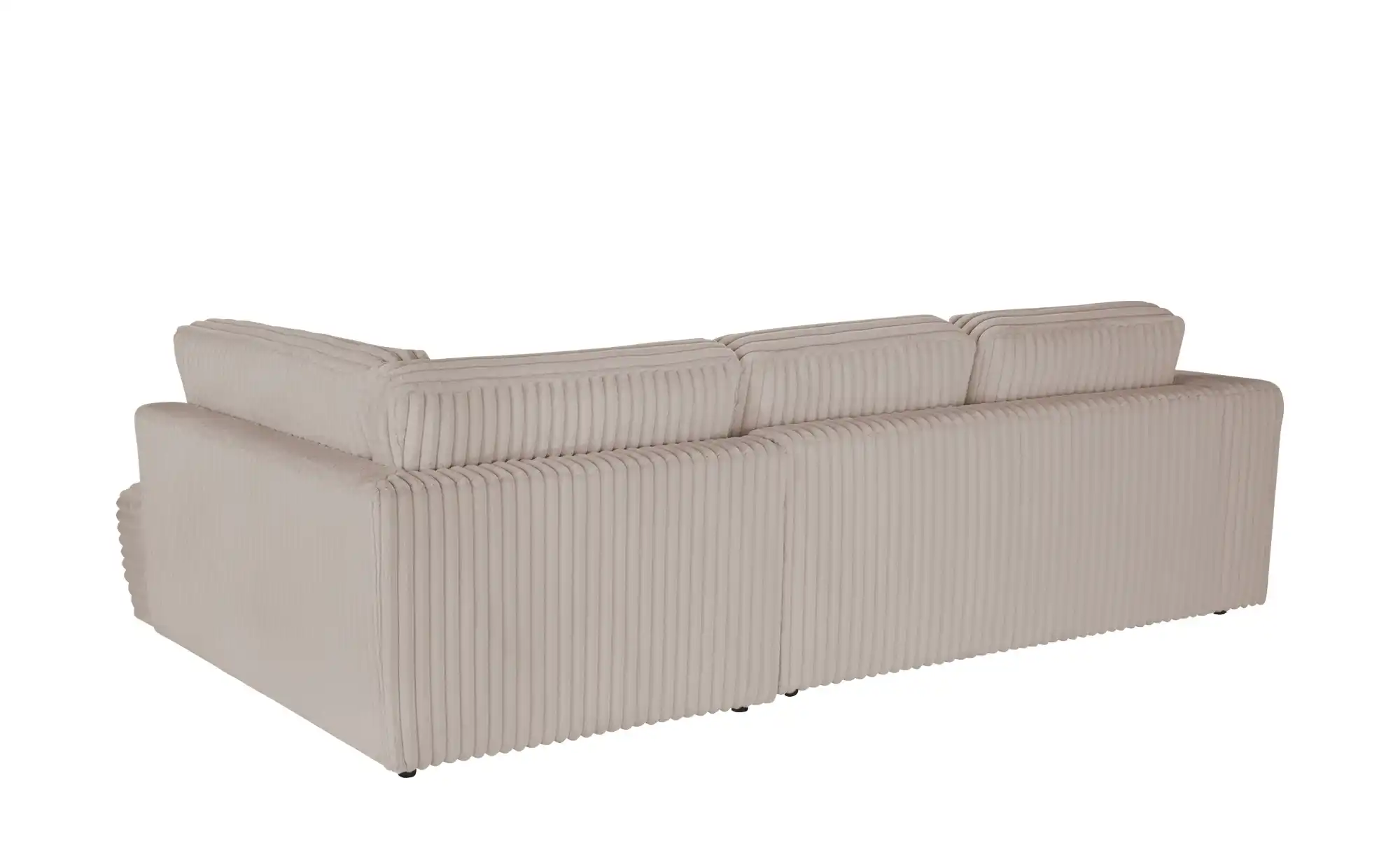 Twist Ecksofa  in modernem Breitcord Torrino