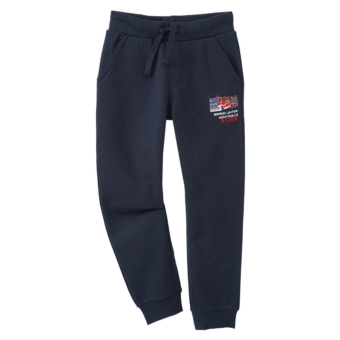 Jungen Jogginghose mit Feuerwehr-Print