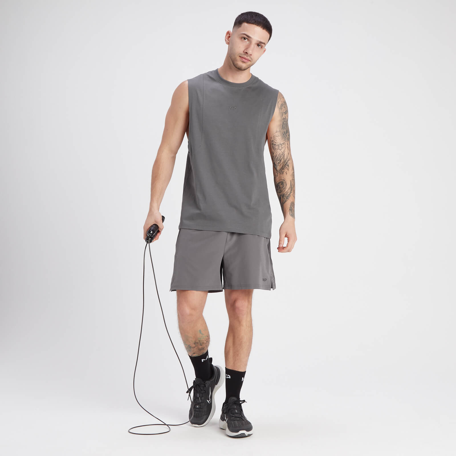 Short tissé 360 MP Adapt pour hommes – Gris cendré