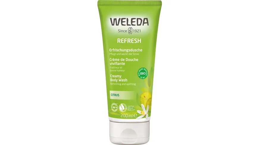 WELEDA CITRUS Refresh Erfrischungsdusche Citrus 200 ml