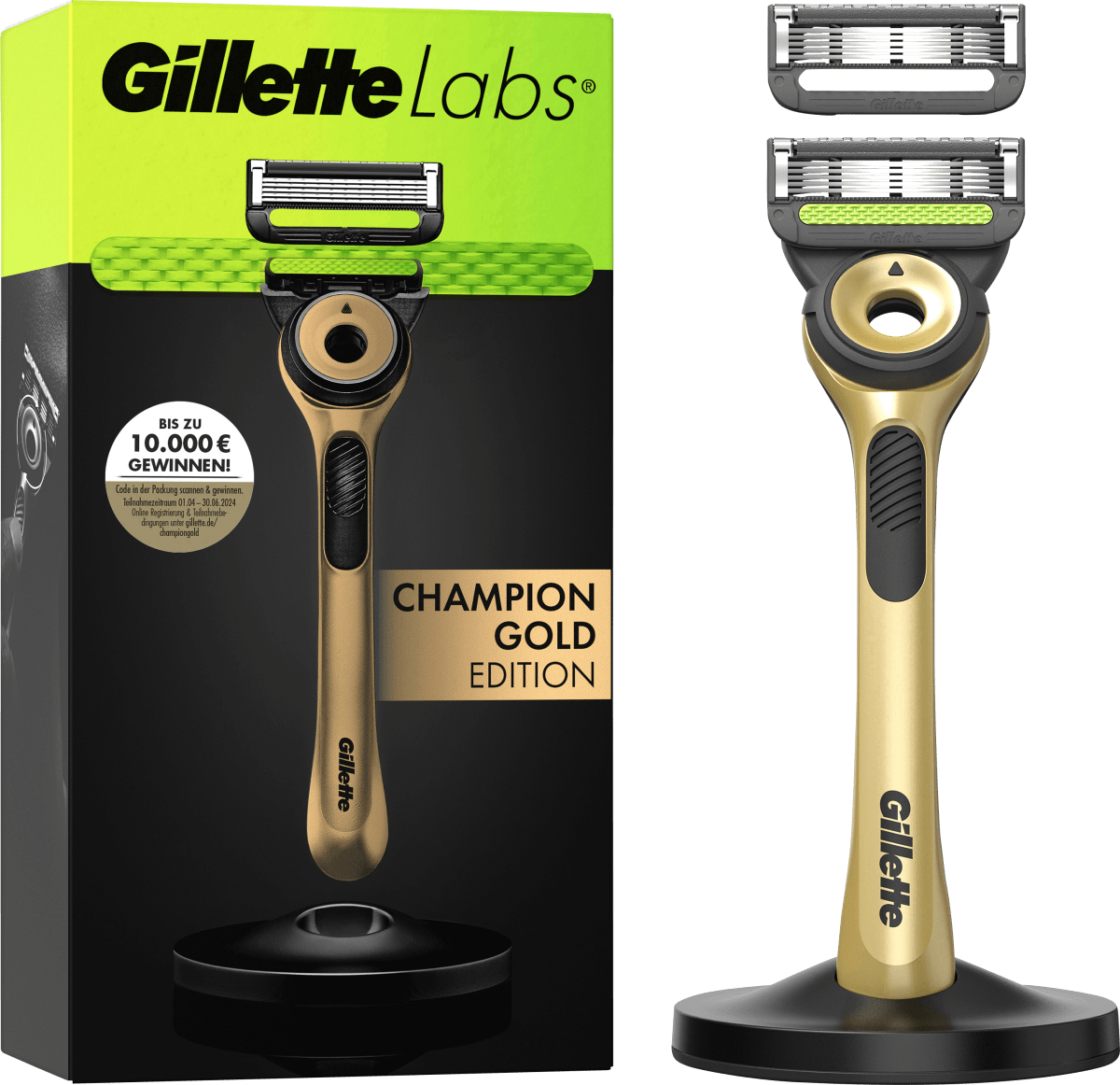 Rasierer, Labs Champion Gold Edition, 1 St